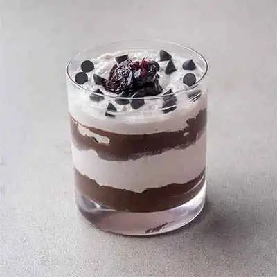 Black Forest Parfait With Cherry and Dark Chocolate